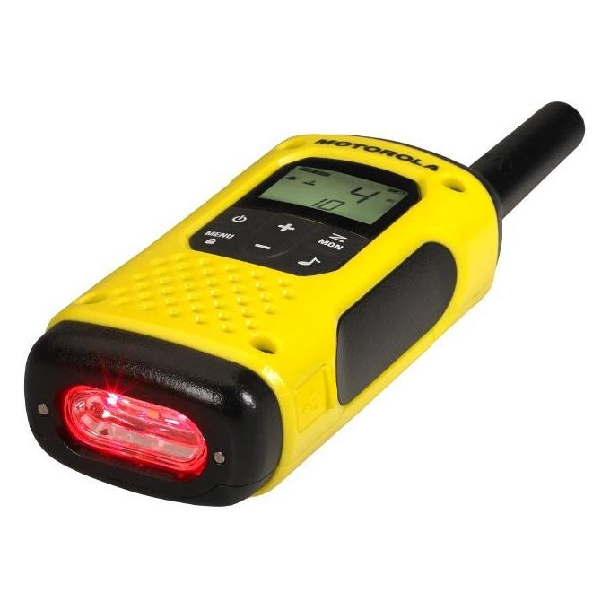 Motorola TLKR T92 H2O Ricetrasmittenti 8 Canali Nero-Giallo