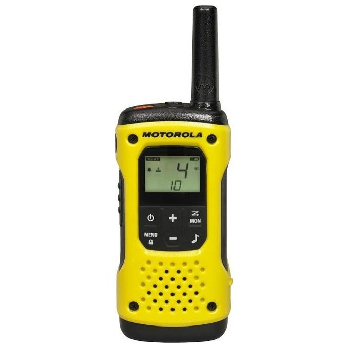 Motorola TLKR T92 H2O Ricetrasmittenti 8 Canali Nero-Giallo