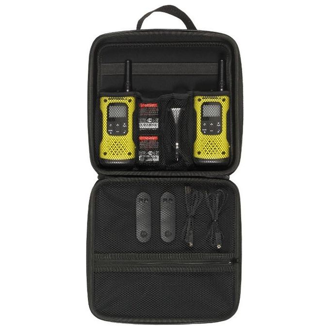 Motorola TLKR T92 H2O Ricetrasmittenti 8 Canali Nero-Giallo