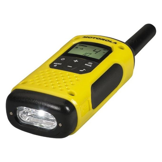 Motorola TLKR T92 H2O Ricetrasmittenti 8 Canali Nero-Giallo