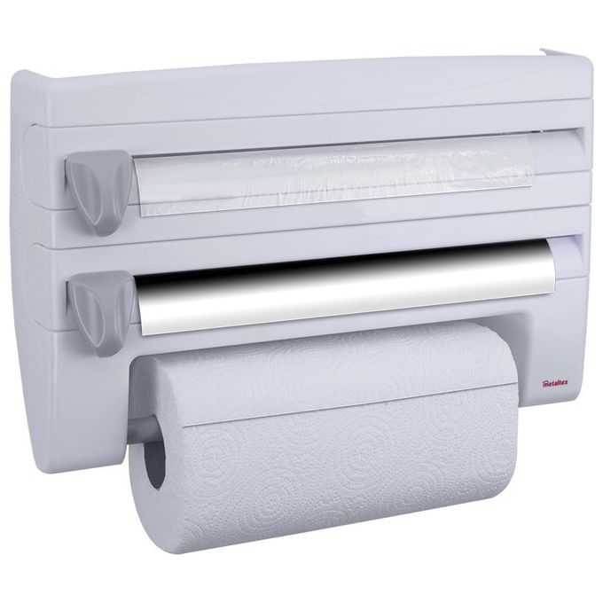 Metaltex Portarotolo a Parete Rolln Roll 39x25cm