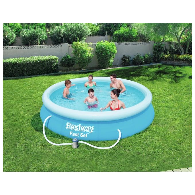 Bestway Piscina Fast Tonda Filtro 1C 366 H 76