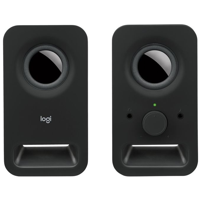 Logitech Z150 Altoparlanti PC 2.0 Canali 3W Cablati Nero Connettore 3.5mm