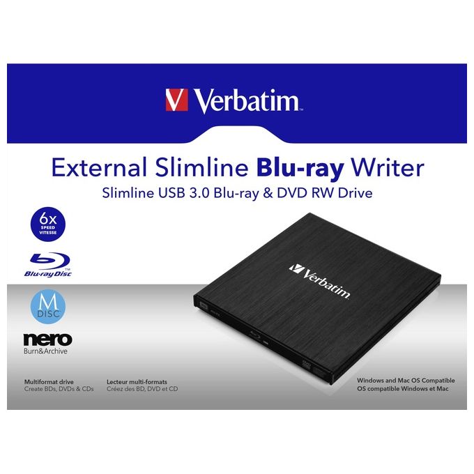 Verbatim Mobile Blu-ray Rewriter 3.0