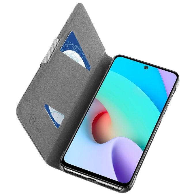 Cellular Line Book Cover per Xiaomi Redmi Note 11 4G - 11s 4G con Chiusura di Sicurezza Magnetica Nero
