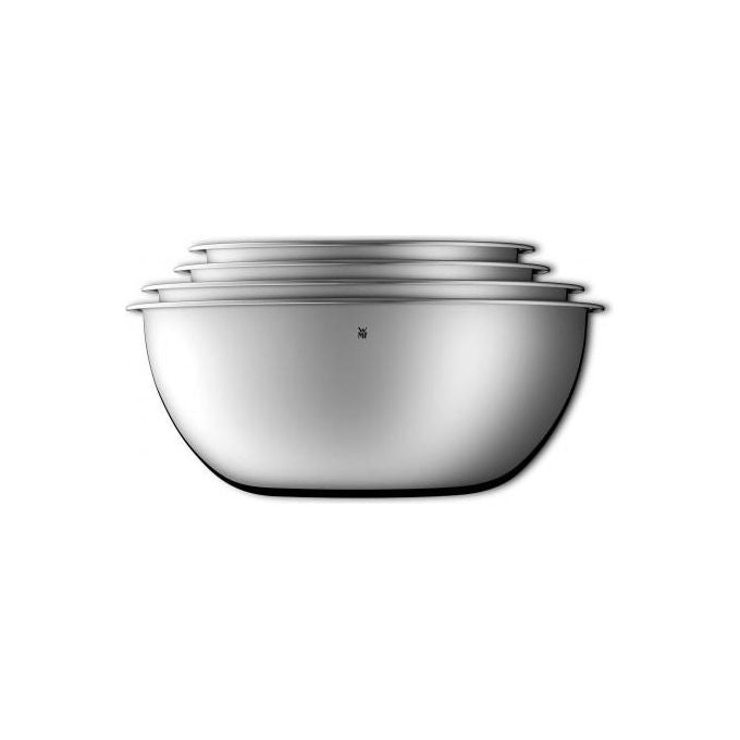 WMF Set 4 Ciotole da Cucina in Acciaio Inox 18-10 Cromargan
