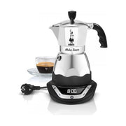 Bialetti Moka Elettrica Funzione Mantieni Caldo con Timer per 6 Tazze di Caffe'