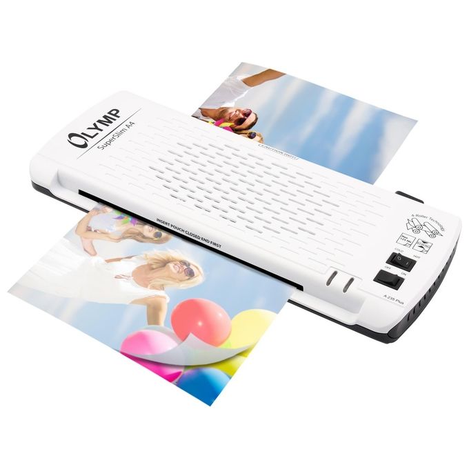 Olymp A 235 Plus DIN A4 Laminatore Documenti Bianco