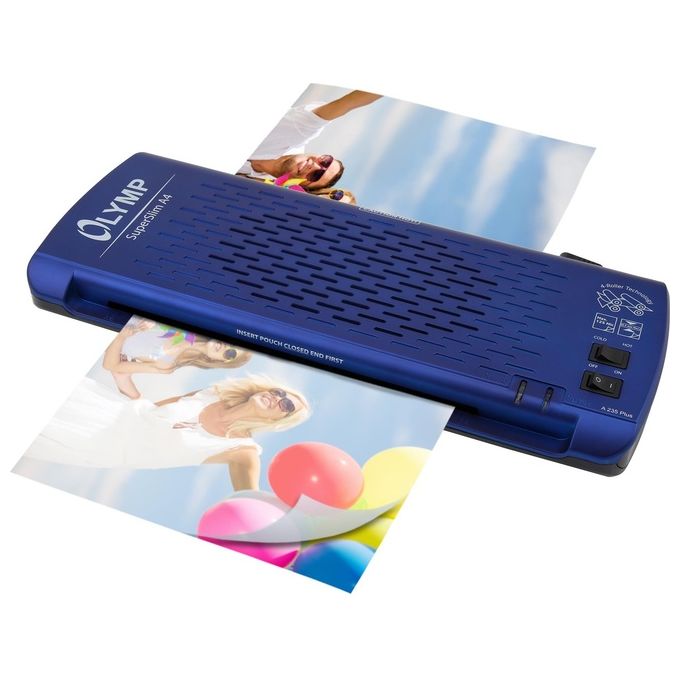 Olympia A 235 Plus DIN A4 Laminatore Documenti Blu