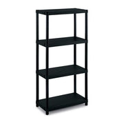 Terry Scaffale 4 Ripiani Portata 100 Kg 60x30x132 Cm