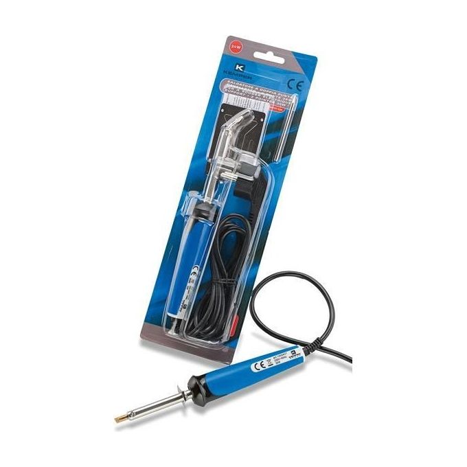Kemper Saldatore AC Soldering Iron 430 °C Nero-Blu-Metallico