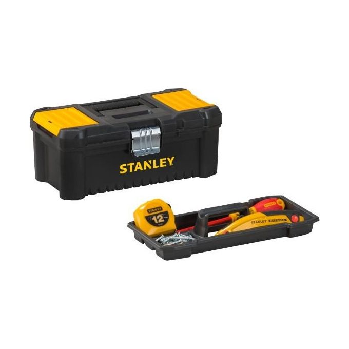 Stanley STST1-75518 Cassetta Portautensili Essential in Materiale Plastico 40,6x20,5x19,5cm
