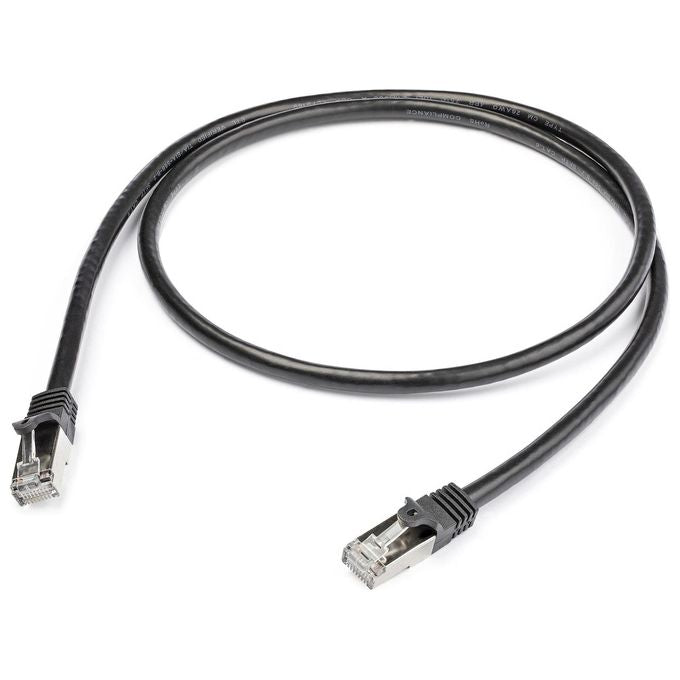 Startech cavo di rete cat6 Gigabit - cavo Patch rj45 sftp da 1m -nero