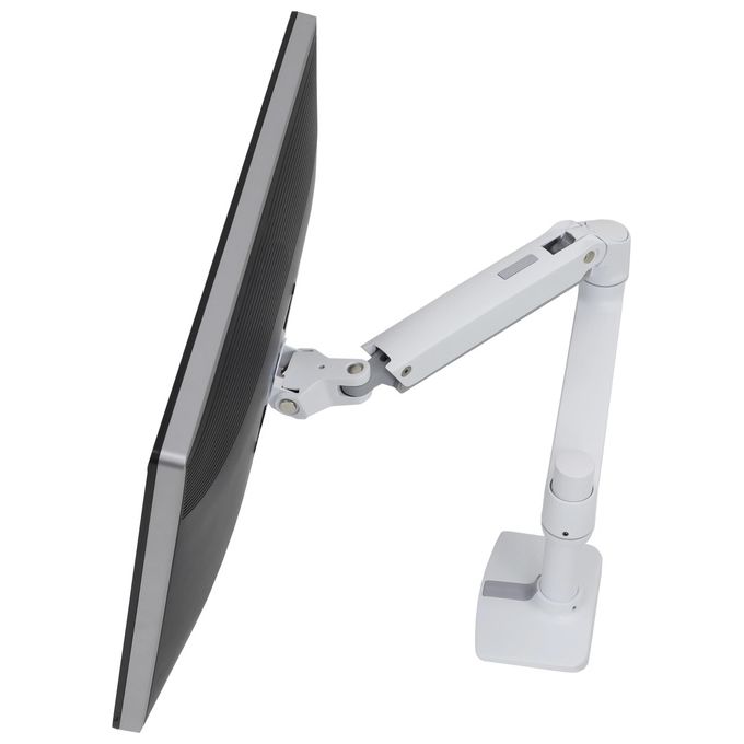 Ergotron LX Desk Monitor Arm KIT_ Montaggio per Display Lcd Dimensione Schermo fino a 34'' Alluminio Bianco