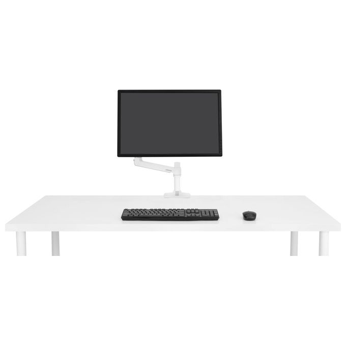 Ergotron LX Desk Monitor Arm KIT_ Montaggio per Display Lcd Dimensione Schermo fino a 34'' Alluminio Bianco