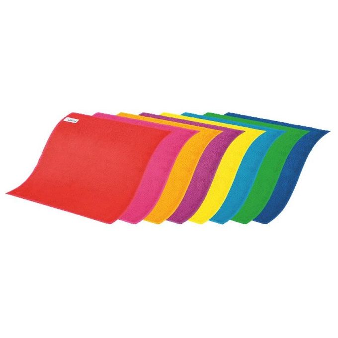 Vileda Microfibre Colors Panni in Microfibra 8 Pezzi