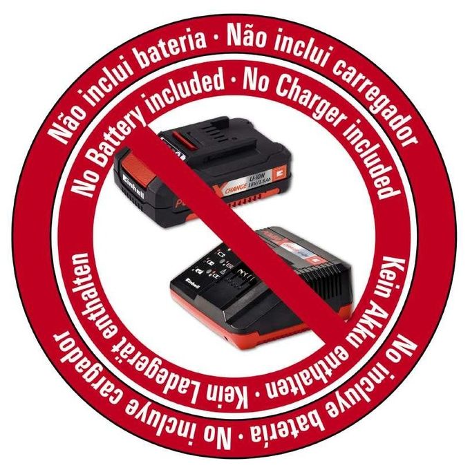 Einhell Soffiatore A Batteria Ge-Cl 18 Li E Potente e Maneggevole per Giardino Senza Batteria e Caricabatteria