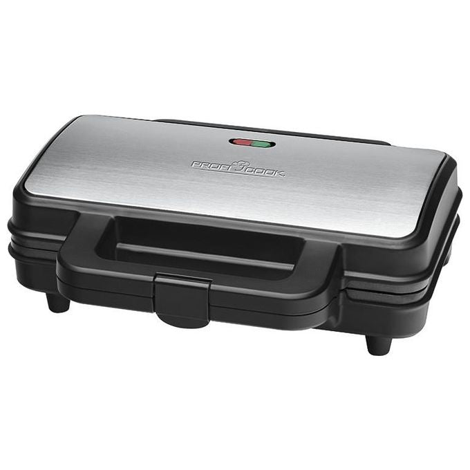 Proficook PC-ST 1092 Tostiera 900W Nero-Acciaio Inossidabile