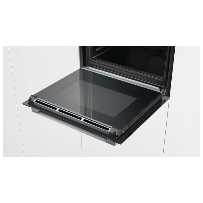 Bosch HRG6769S6 Serie 8 Forno Elettrico Multifunzione da Incasso a Vapore Pirolitico Capacita' 71 Litri Classe energetica A 13 Programmi ActiveClean Fast Pre-Heating 60 cm Acciaio Inox