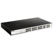 D-link 24-port Gb Poe Smart Switch Including 4 Combo 1000baset-sfp