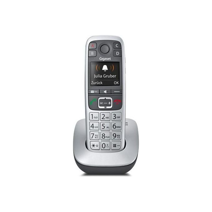 Gigaset S30852-H3051-B104 COMFORT 550HX Telefono analogico-DECT con vivavoce Identificatore di chiamata Display TFT 2.2'' colore Nero