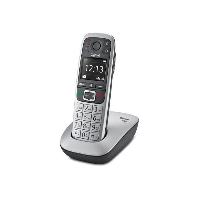 Gigaset S30852-H3051-B104 COMFORT 550HX Telefono analogico-DECT con vivavoce Identificatore di chiamata Display TFT 2.2'' colore Nero
