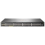HP Aruba 2930F 48G PoE+ 4SFP+ Switch L3 gestito 48 x 10-100-1000 (PoE+) + 4 x 1 Gigabit - 10 Gigabit SFP+ (uplink) montabile su rack PoE+