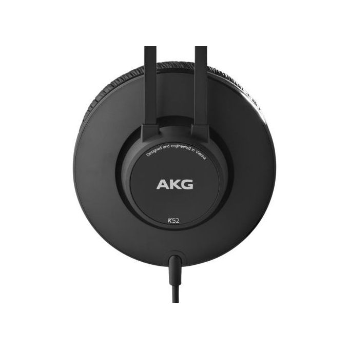 AKG K52 Cuffie a Padiglione Chiuse Over Ear Studio Cablate 32 Ohm 110 dB colore Nero