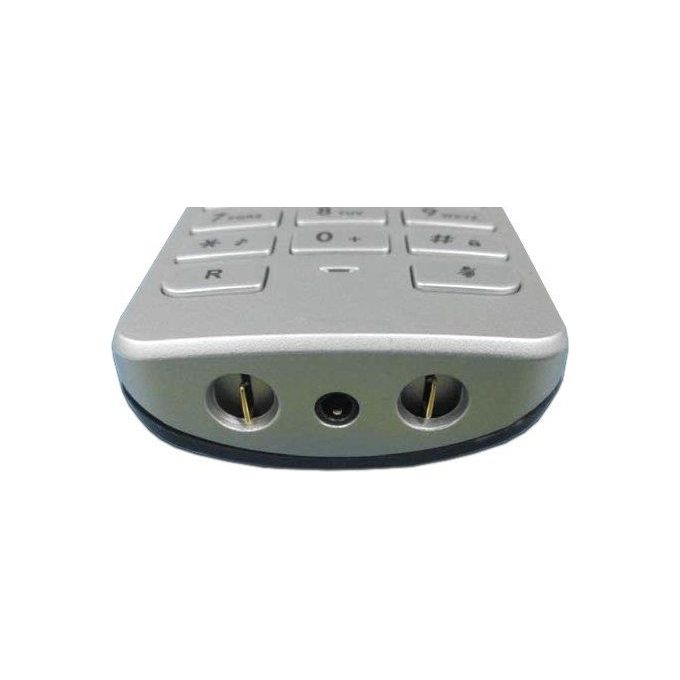 Yealink SIP-W56H Ricevitore Telefonico Dect Identificatore di Chiamata Nero-Argento