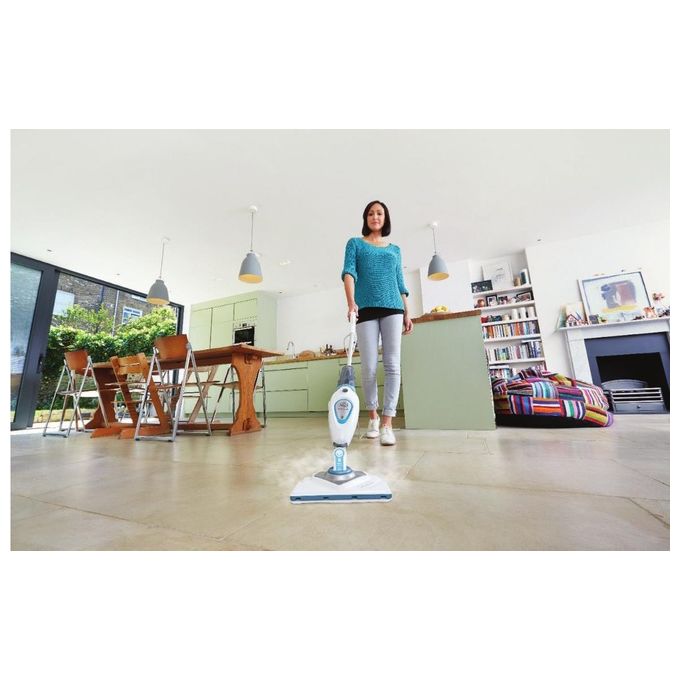 Black+Decker FSM1616 Steam-Mop Lavapavimenti a Vapore Potenza 1600 W Autonomia 14 minuti