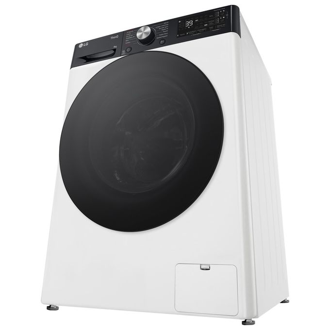 LG F4R7509TSWB Lavatrice 9Kg AI DD Classe Energetica A-10% 1400 Giri TurboWash Autodose