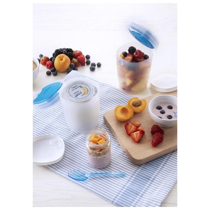 Snips Porta Yogurt Dessert Frutta Macedonie con Tavoletta Refrigerante
