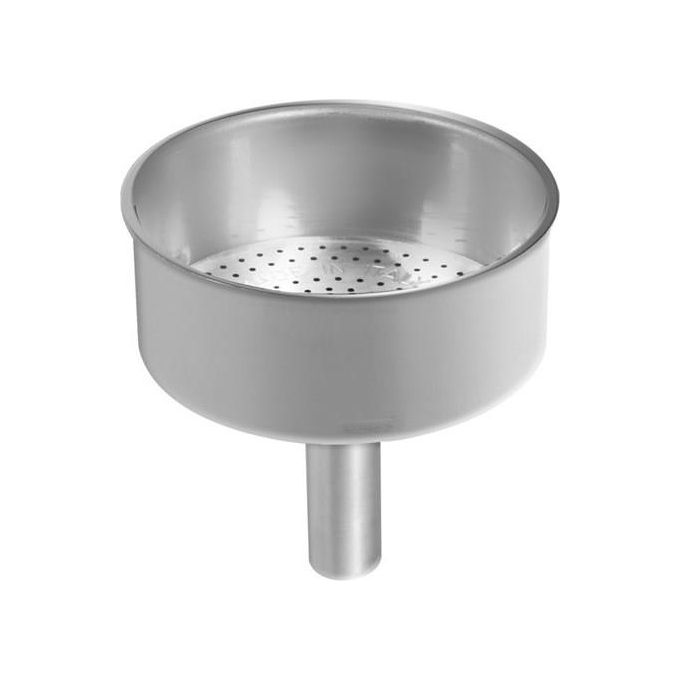 Bialetti Set Ricambi 1 Imbuto, 1 Tazza, Alluminio per Moka Express - Dama - Break - Fiammetta - Iris - Junior
