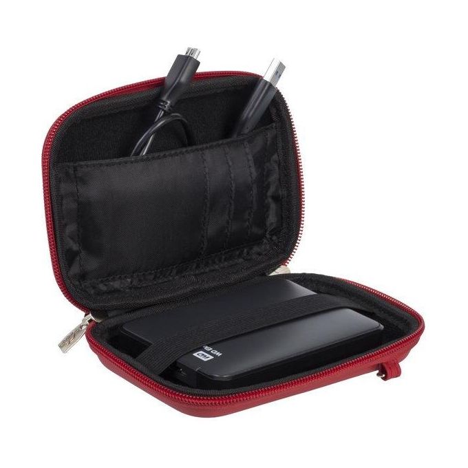Rivacase Custodia per Hard Disk 2.52 Rosso
