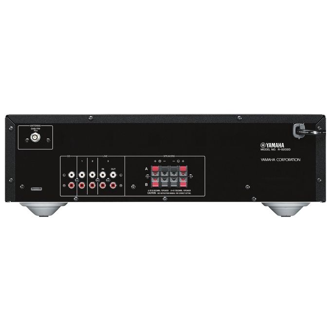 Yamaha R-S202D Sintoamplificatore 2x115W Speaker Nero
