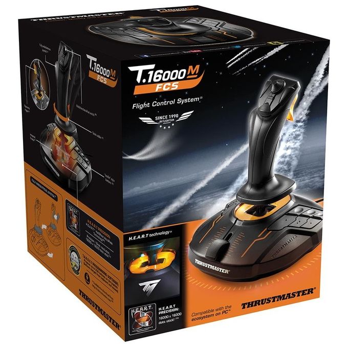Joystick T-16000M FCS Flight Pack per PC
