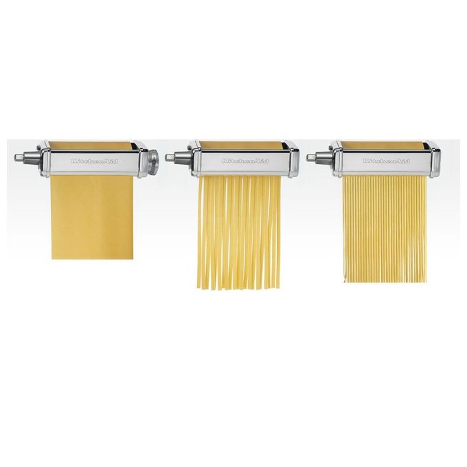 KIT_chenAid 5KSMPRA Accessorio per Robot da Cucina Sfogliatrice a 3 Prezzi con Set Taglia Pasta