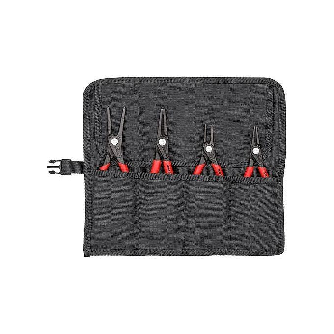 Knipex Assortimento di Pinze di Precisione per Anelli di Sicurezza 4 Pezzi