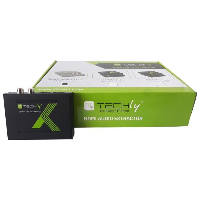 Techly Estrattore Audio Hdmi Spdif+Rca R-L