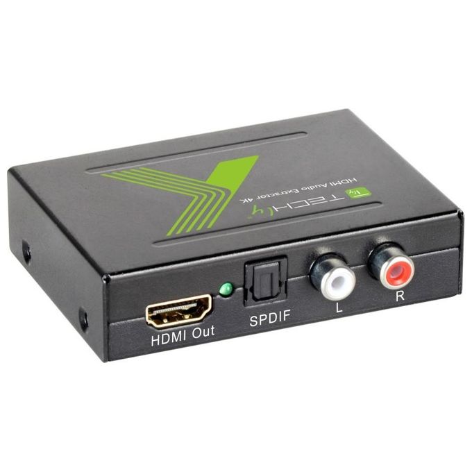 Techly Estrattore Audio Hdmi Spdif+Rca R-L