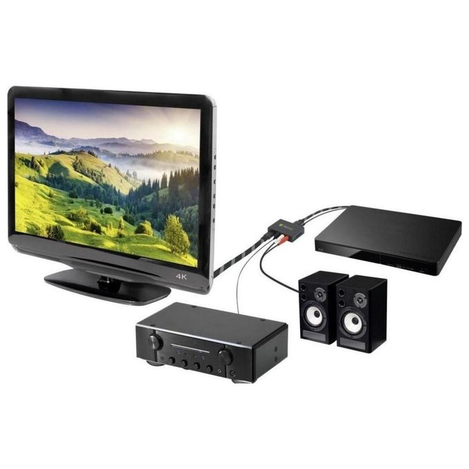 Techly Estrattore Audio Hdmi Spdif+Rca R-L