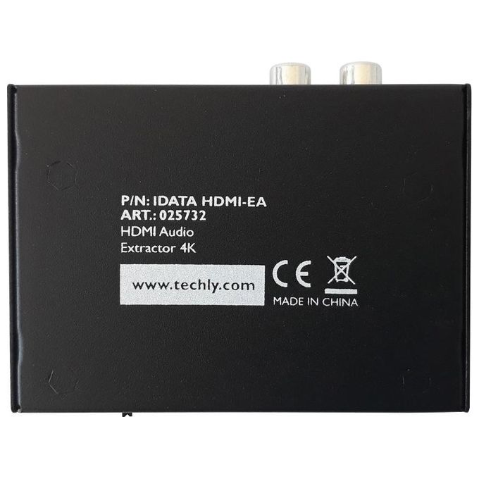 Techly Estrattore Audio Hdmi Spdif+Rca R-L