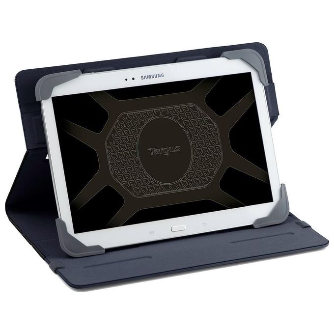 Targus THZ660GL Fit N' Grip Custodia a libro Universale per Tablet 7-8 Pollici Resistente all'Acqua e agli Urti colore Nero
