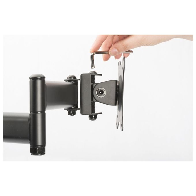 Digitus DA-90349 Supporto Universale per Due Monitor Nero