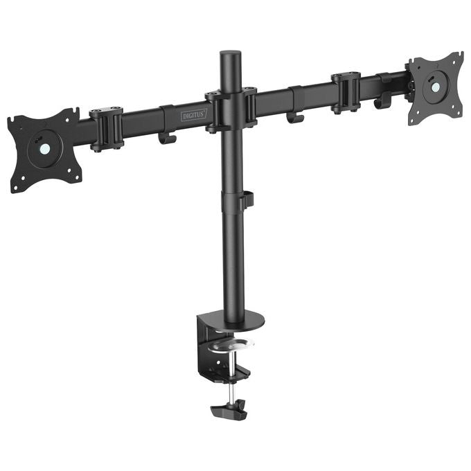 Digitus DA-90349 Supporto Universale per Due Monitor Nero