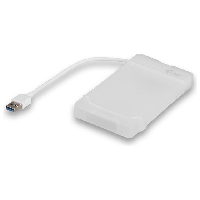 I-tec MYSAFEU314 Contenitore di Unita' di Archiviazione 25'' Enclosure Hdd-Ssd Bianco