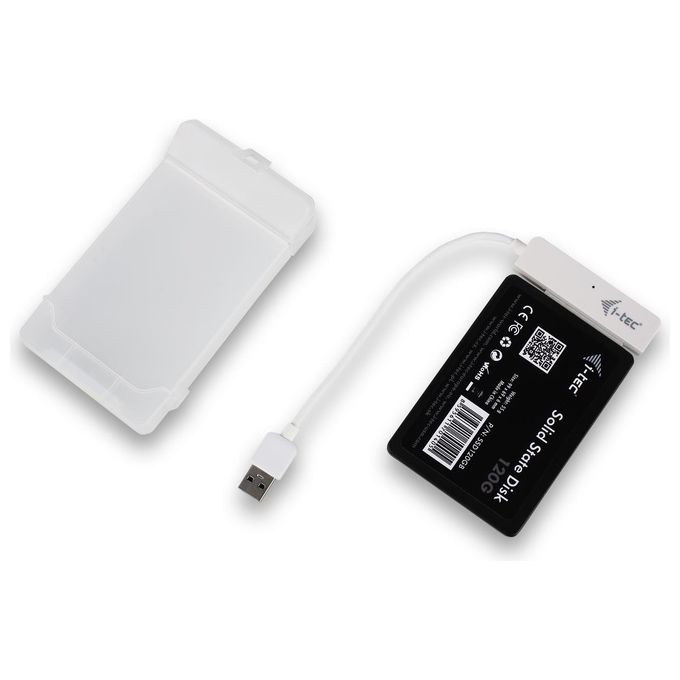 I-tec MYSAFEU314 Contenitore di Unita' di Archiviazione 25'' Enclosure Hdd-Ssd Bianco
