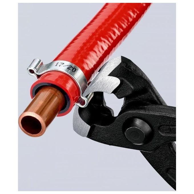 Knipex Pinza per Fascette ad Orecchio 220mm