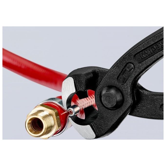 Knipex Pinza per Fascette ad Orecchio 220mm