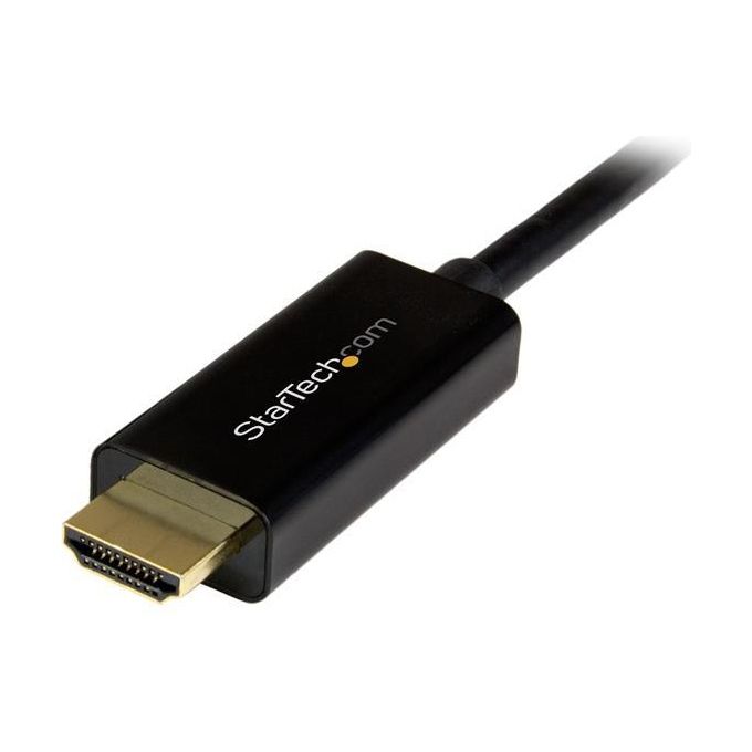 StarTech DP2HDMM3MB Cavo Adattatore DisplayPort a HDMI 3 m 4K 30Hz 3840x2160 Audio 7.1 canali HDCP 1.4 colore Nero